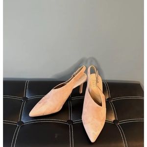 Naturalizer Ladies Sling back Suede Shirs Size 10